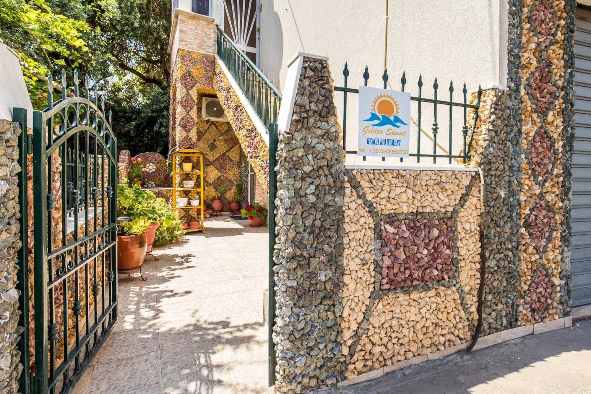 Golden Sunset Beach Apartment Skala Kallirakhis Exterior photo