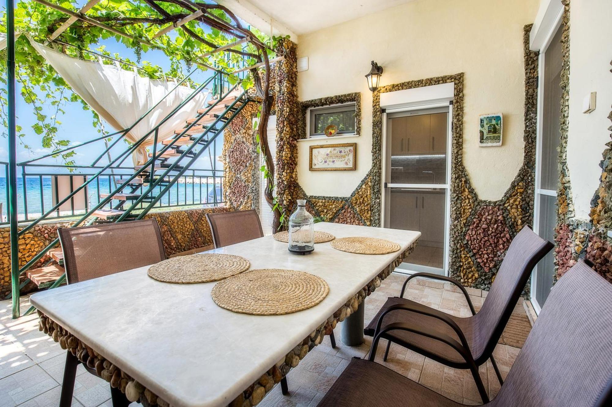 Golden Sunset Beach Apartment Skala Kallirakhis Exterior photo